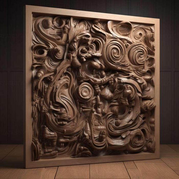 نموذج ثلاثي الأبعاد لآلة CNC 3D Art 